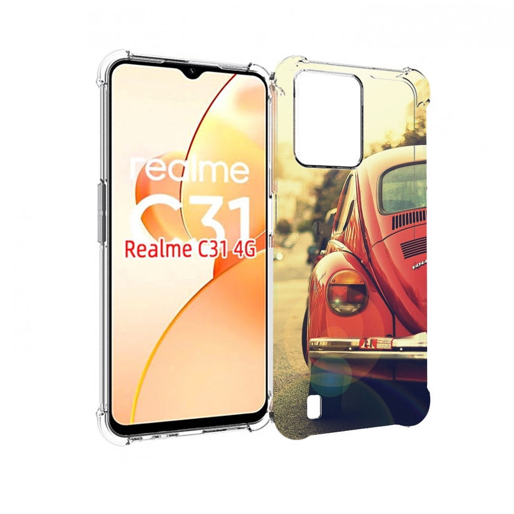 

Чехол MyPads Жук для OPPO Realme C31, Прозрачный, Tocco
