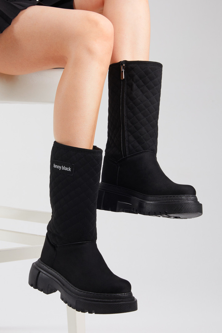 

Сапоги женские Tonny Black TBER205_301 черные 40 EU (доставка из-за рубежа), TBER205_301