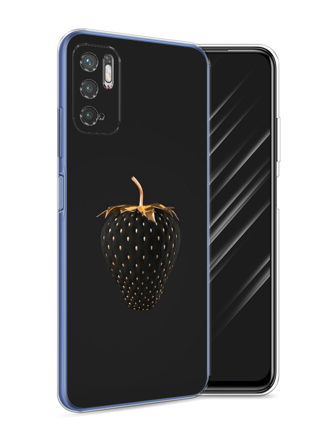 

Чехол Awog на Xiaomi Redmi Note 10T/Note 10 5G/M3 Pro "Черно-золотая клубника", Разноцветный, 310850-10