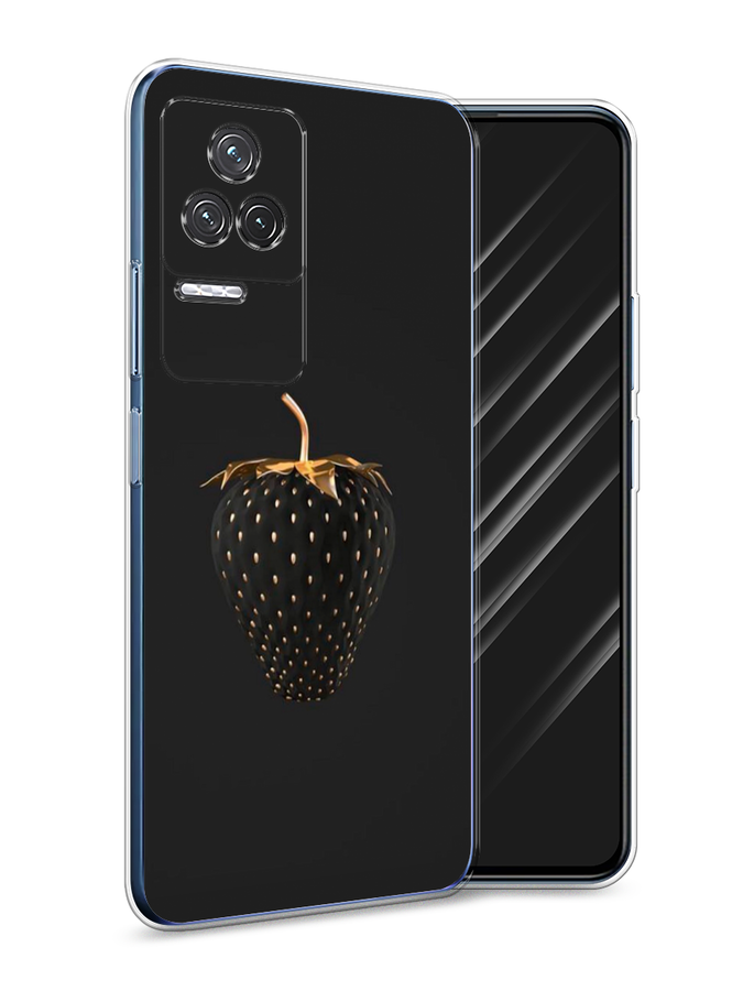 

Чехол Awog на Xiaomi Redmi K50 "Черно-золотая клубника", Разноцветный, 312250-10