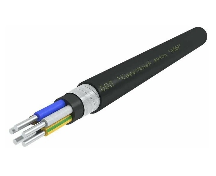 

Кабель АВБШв 5х10 ОК (N PE) 0.66кВ (м) АЛЮР 00-00000204, Черный
