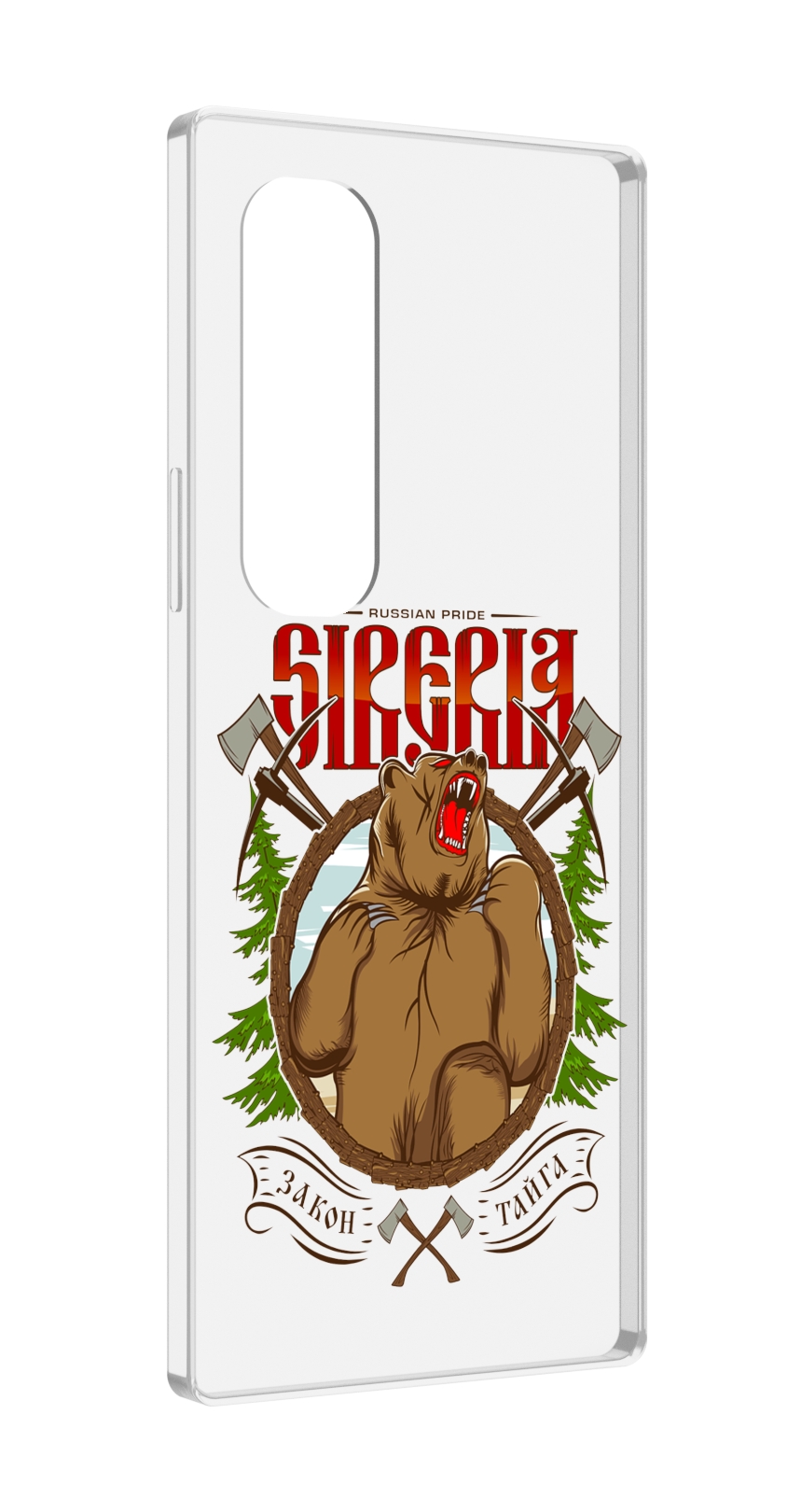 

Чехол MyPads Тайга для Samsung Galaxy Z Fold 4 (SM-F936), Прозрачный, Tocco