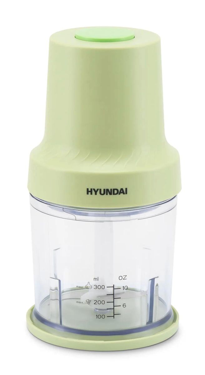 

Измельчитель электрический Hyundai HYC-P3128 0.8л. 350Вт салатовый/белый