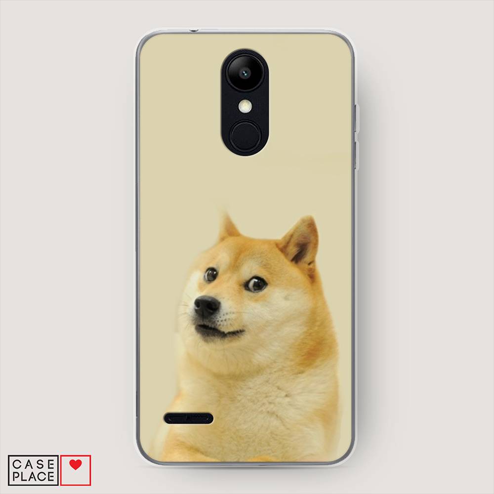 

Чехол Awog на LG K9 (K8 2018) "Собака подозревака", Коричневый;желтый;бежевый, 83750-9