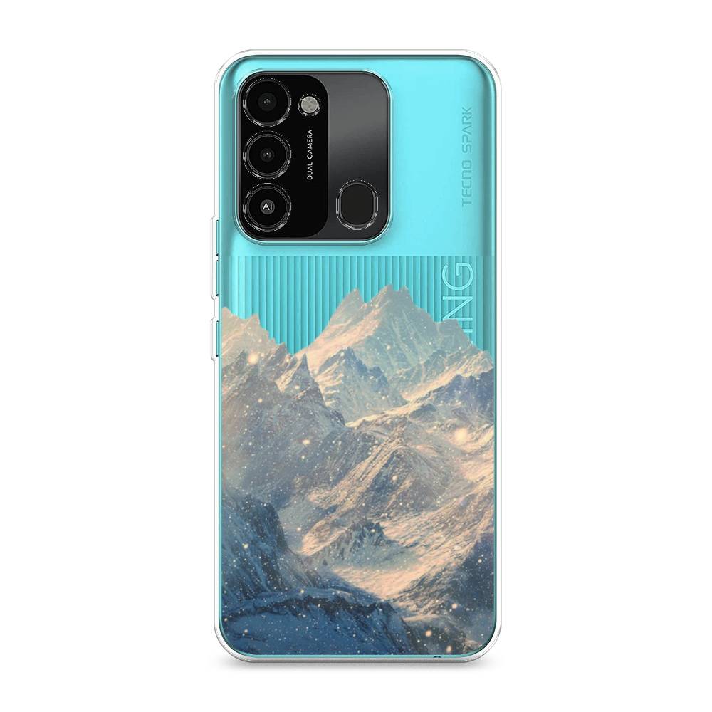 

Чехол Awog на Tecno Spark Go 2022/8С/9 "Горы арт 2", Разноцветный, 301350-10