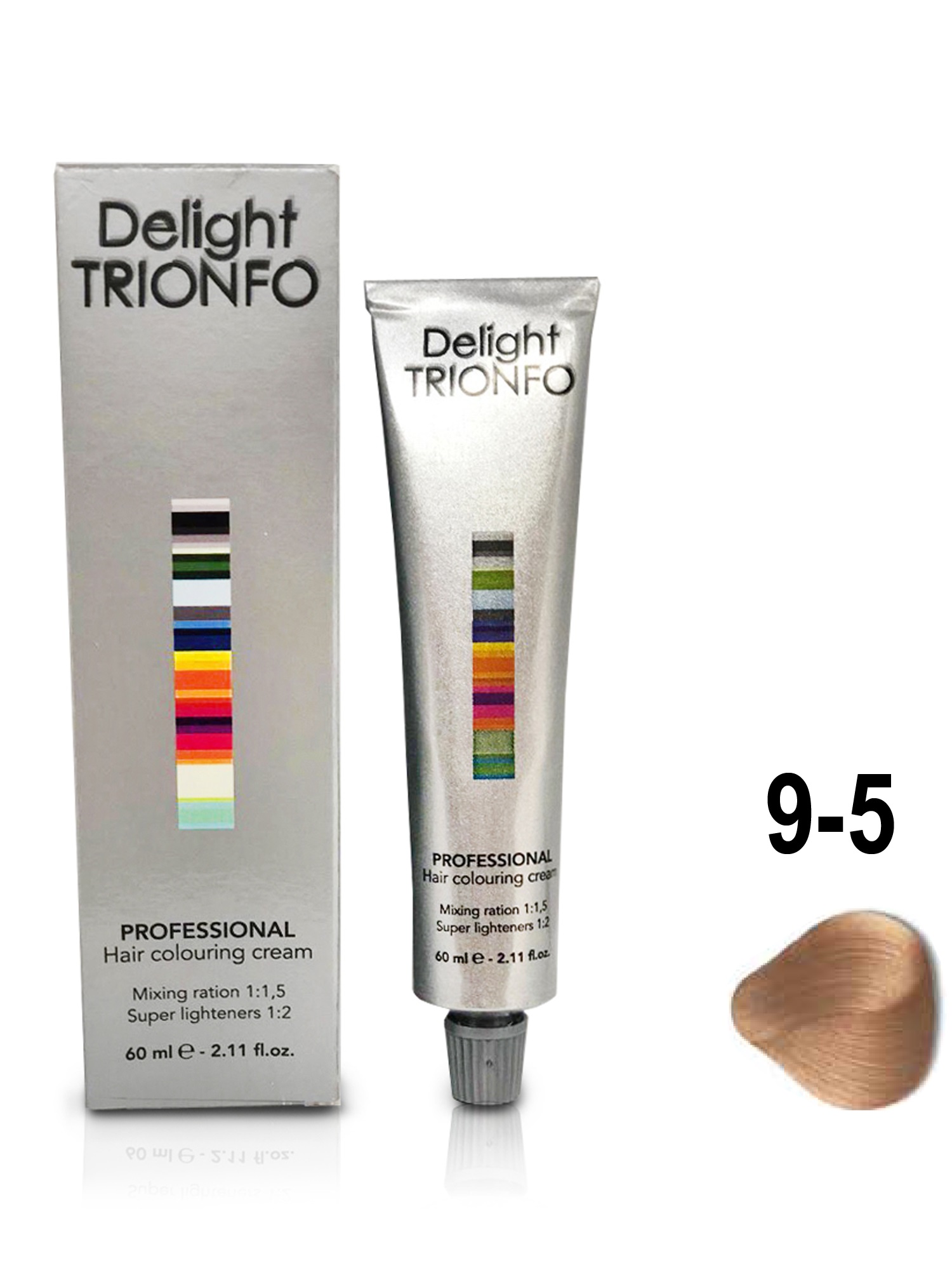 Крем-краска Constant Delight Delight Trionfo Дт 9-5 Блондин золотистый, 60мл генеролон р р наруж 5% 60мл