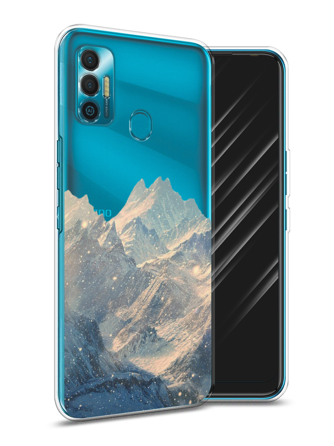 

Чехол Awog на Tecno Spark 7 "Горы арт 2", Разноцветный, 301050-10