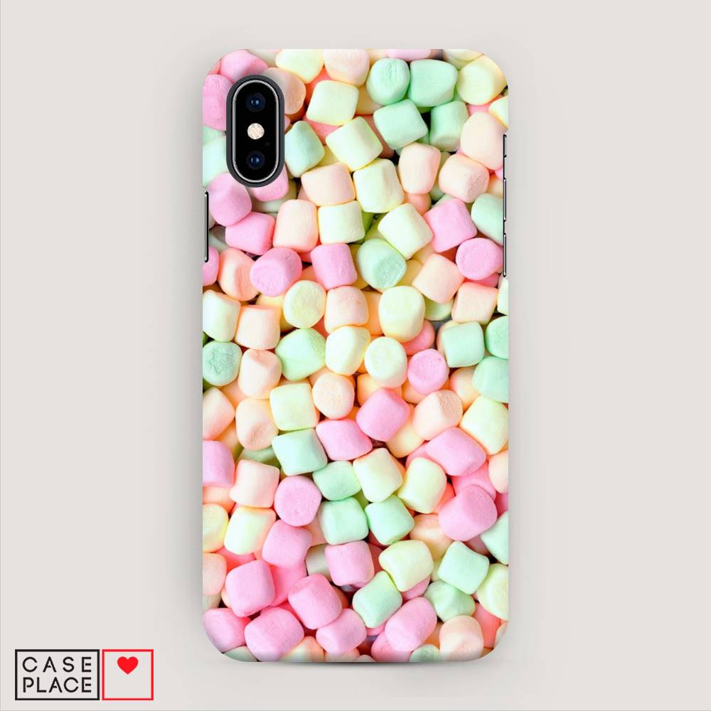 

Пластиковый чехол "Marshmallows" на Apple iPhone X (10), 11020-7