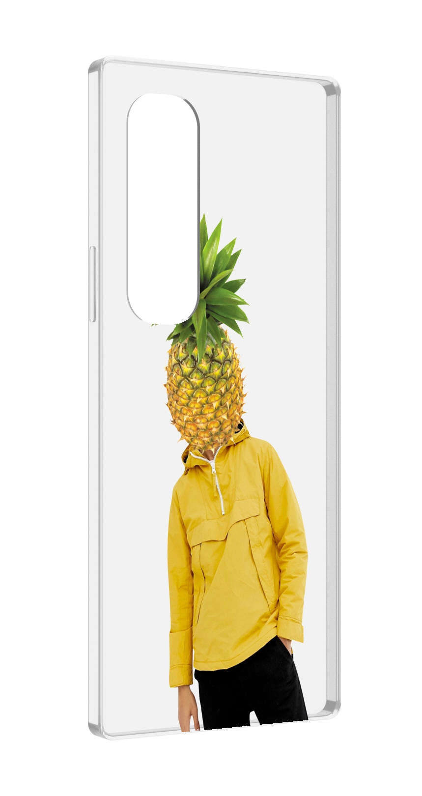

Чехол MyPads ананасовая-голова для Samsung Galaxy Z Fold 4 (SM-F936), Прозрачный, Tocco