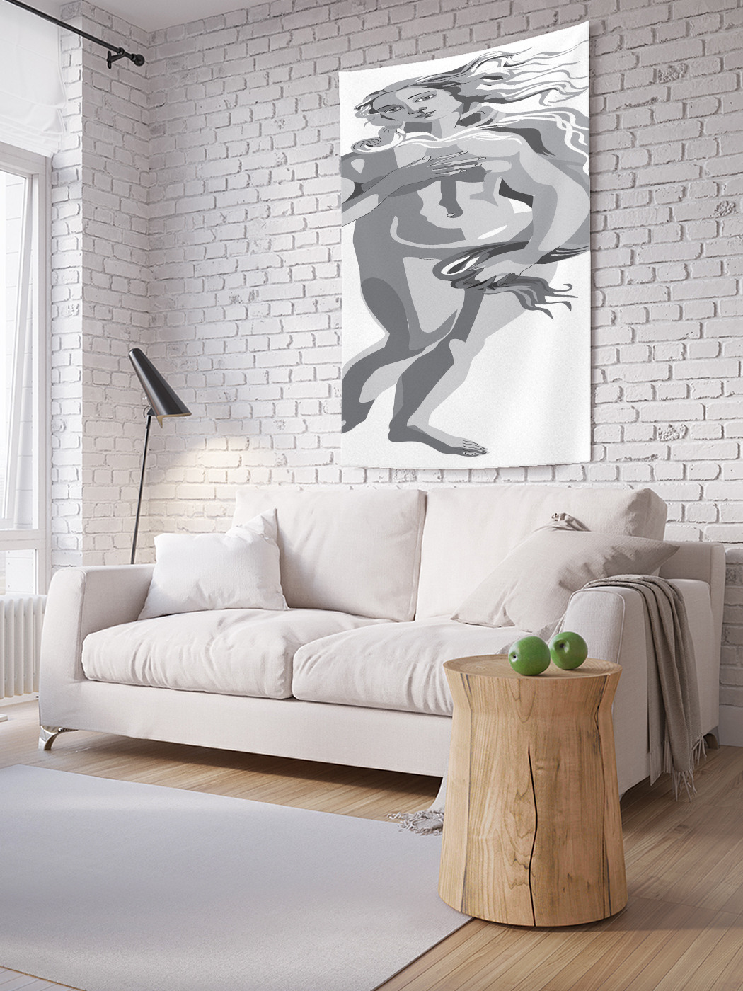 

Вертикальное фотопанно на стену JoyArty Венера Боттичелли 100x150 см, Венера Боттичелли