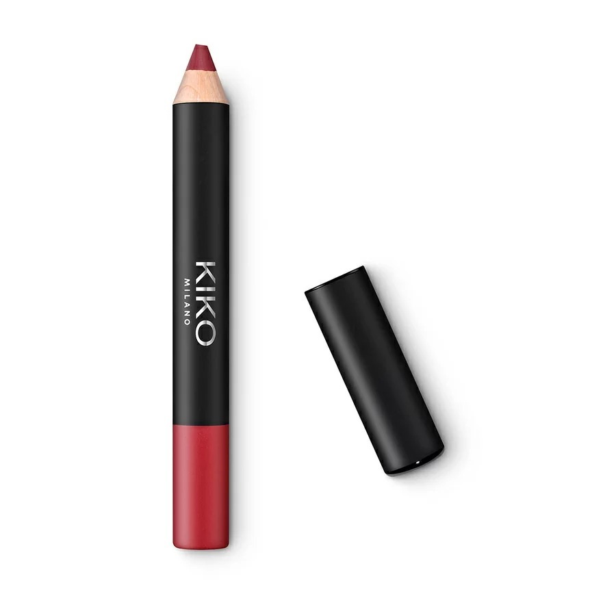 Помада для губ Kiko Milano Smart fusion matte lip crayon № 06 Cherry Red