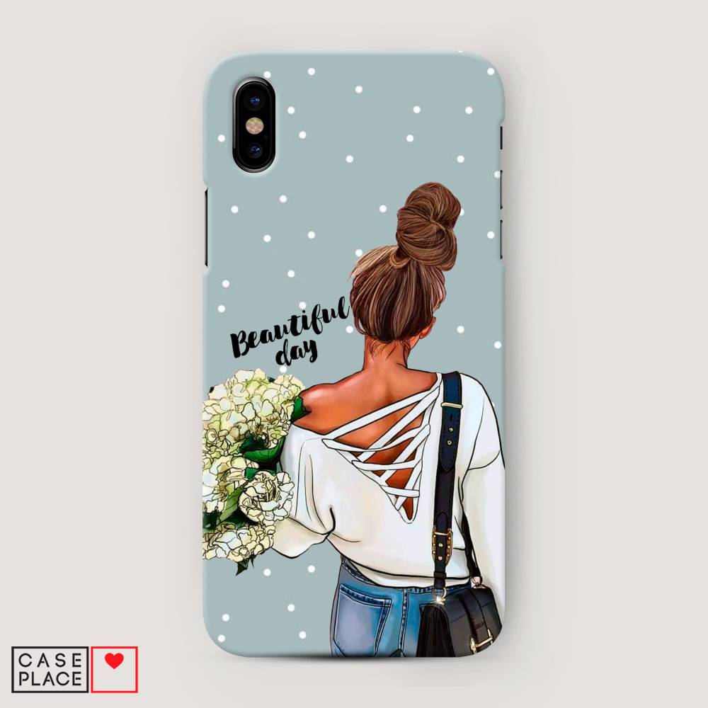 

Пластиковый чехол "Beautiful day" на Apple iPhone XS Max (10S Max), 11920-5