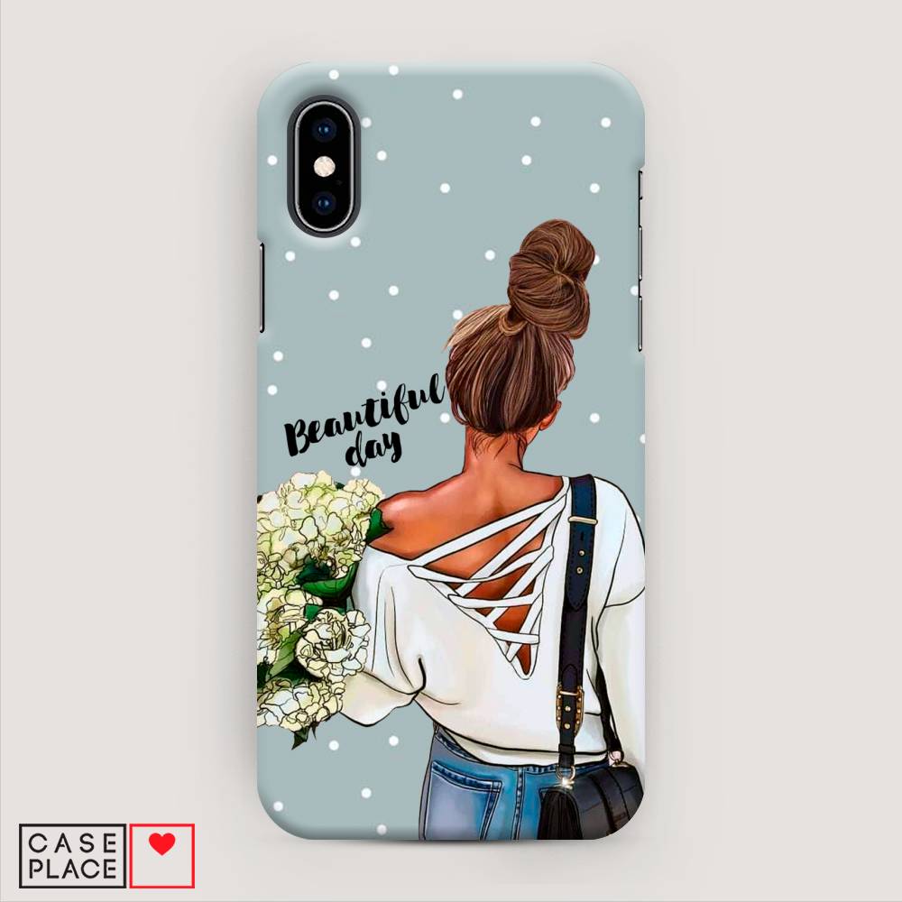 

Пластиковый чехол "Beautiful day" на Apple iPhone X (10), 11020-5