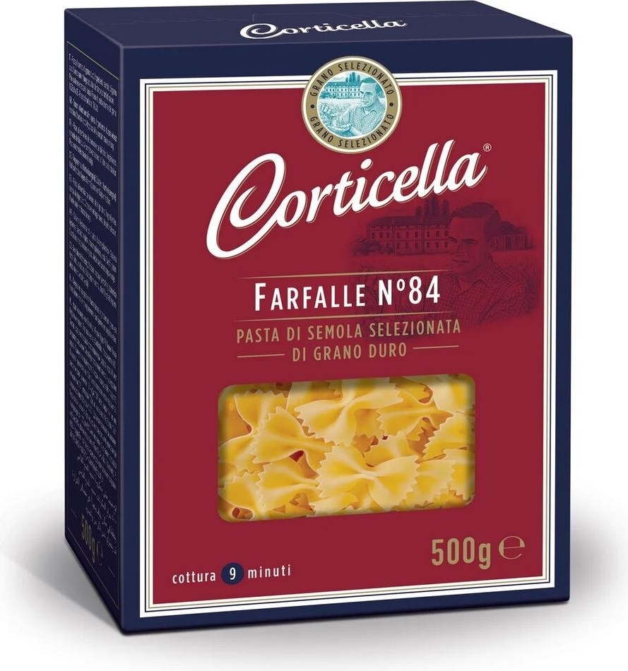 Макаронные изделия Corticella Farfalle № 84 Бантики 500 г