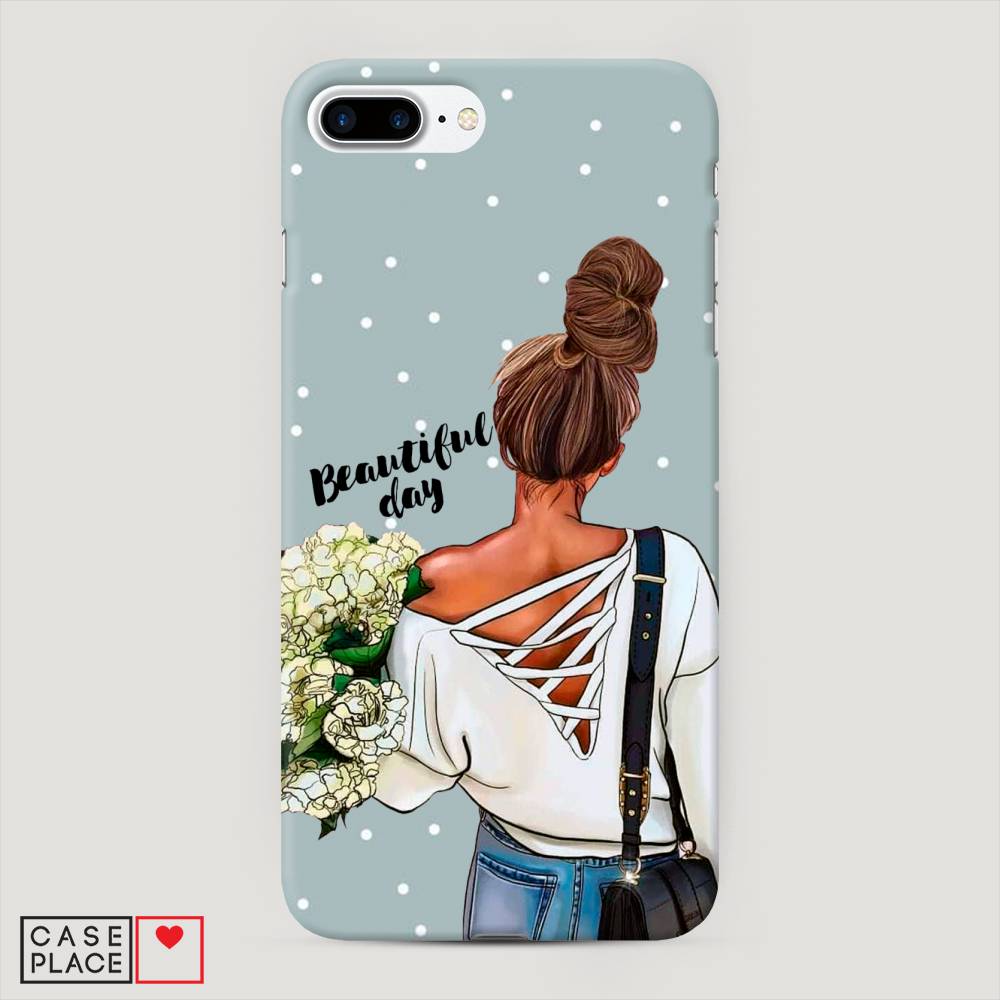 

Пластиковый чехол "Beautiful day" на Apple iPhone 8 Plus, 10920-5