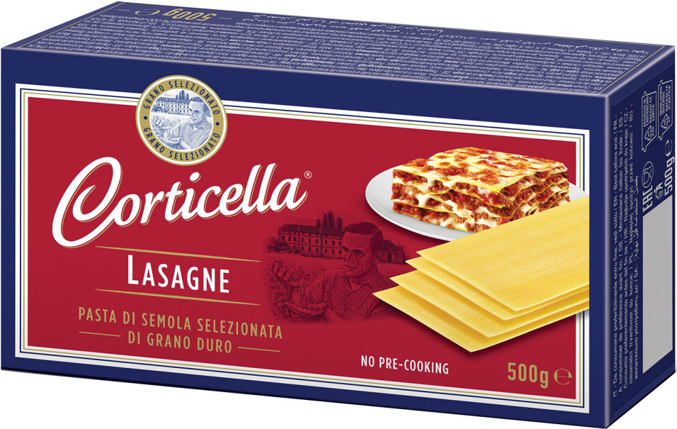 

Макаронные изделия Corticella Lasagne 500 г