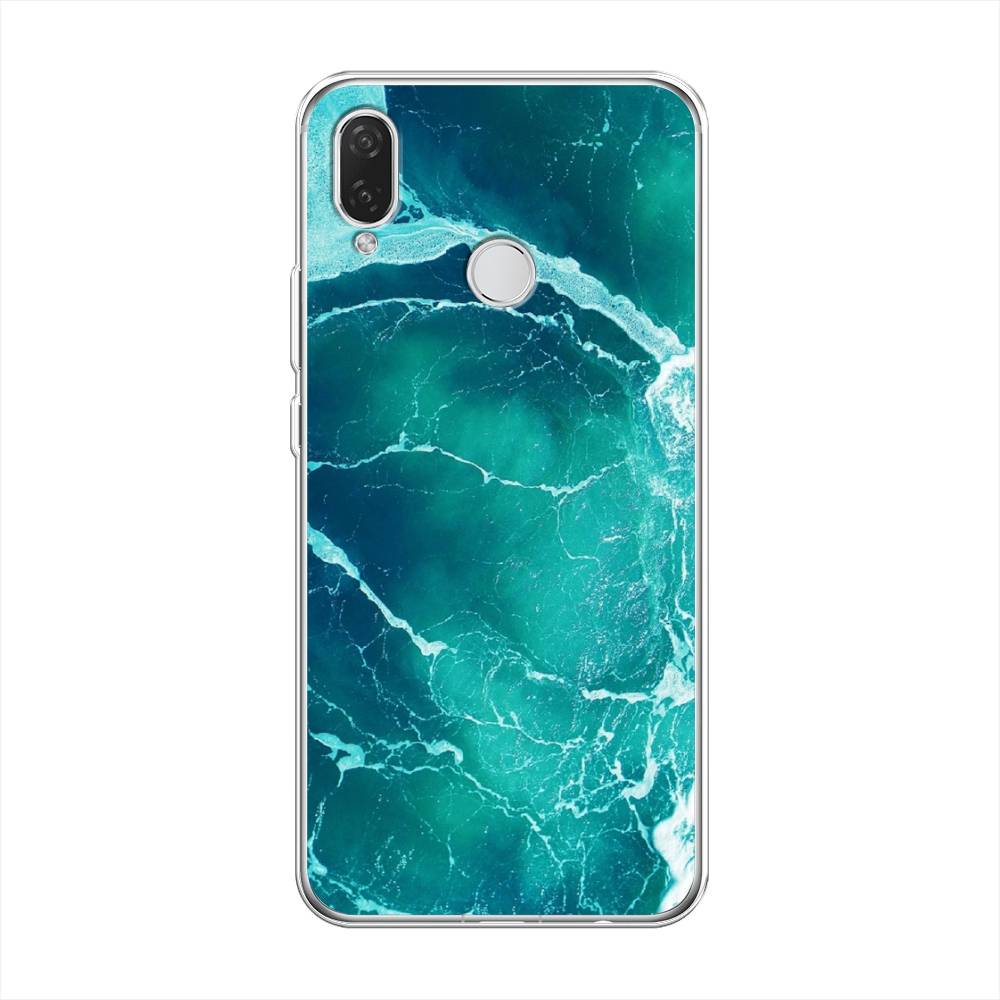 

Чехол Awog на Huawei Nova 3i "Изумрудный океан", Голубой;синий, 68350-4