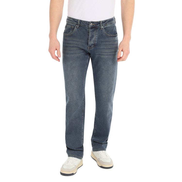 

Джинсы мужские Maison David QL-01 синие 3XL, Синий, QL-01