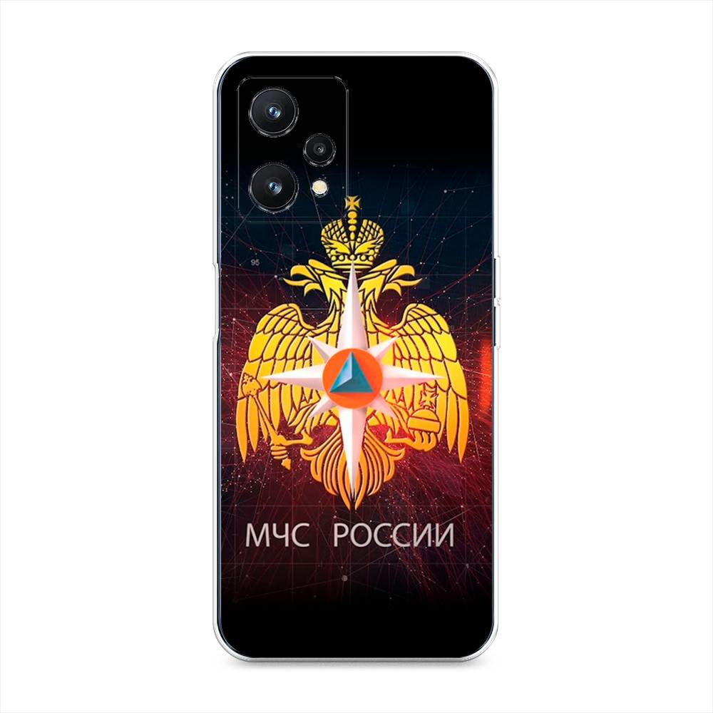 

Силиконовый чехол "МЧС России" на Realme 9 5G, Разноцветный