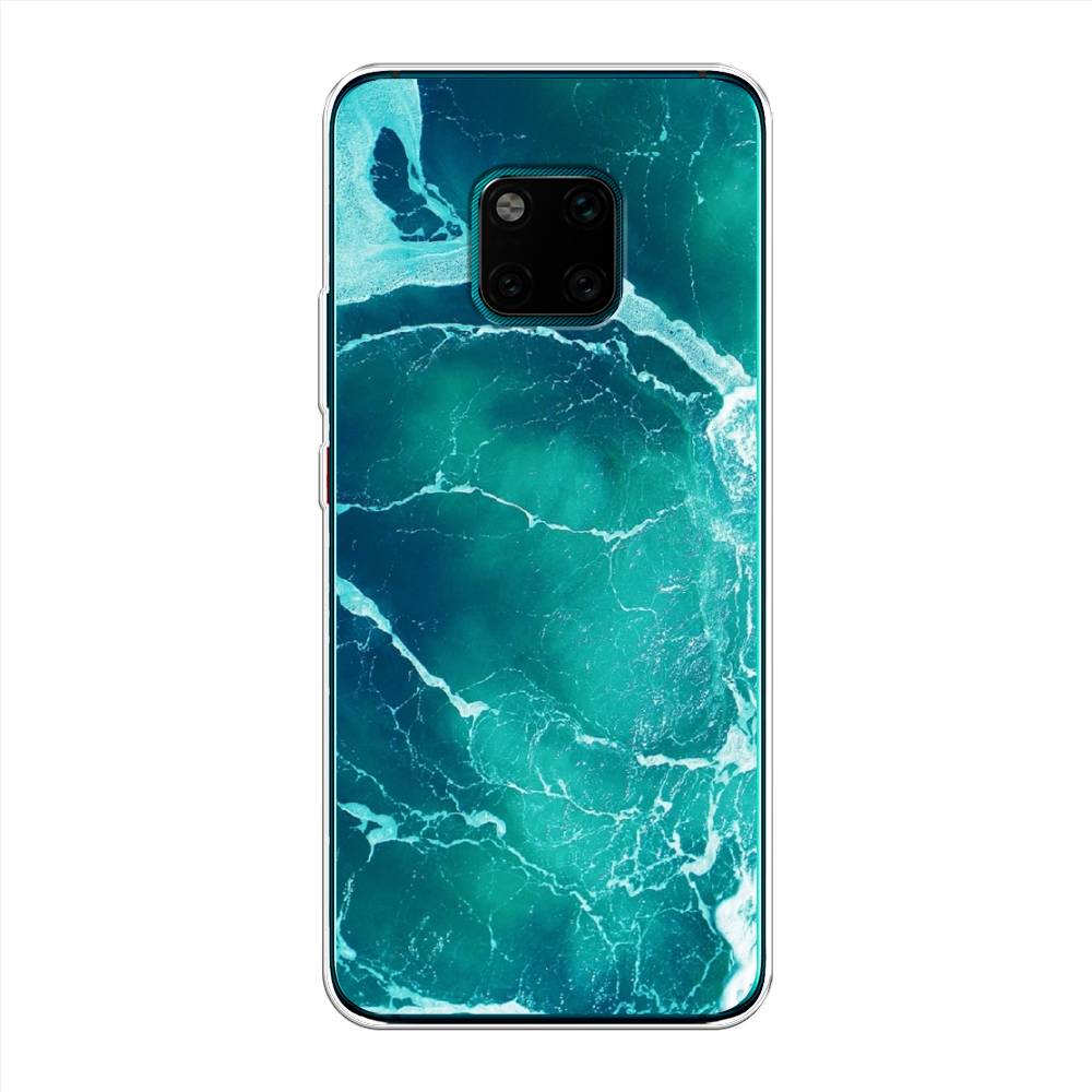 

Чехол Awog на Huawei Mate 20 Pro "Изумрудный океан", Голубой;синий, 67050-4