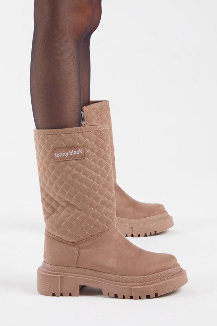 

Сапоги женские Tonny Black TBER205_145 коричневые 40 EU, TBER205_145