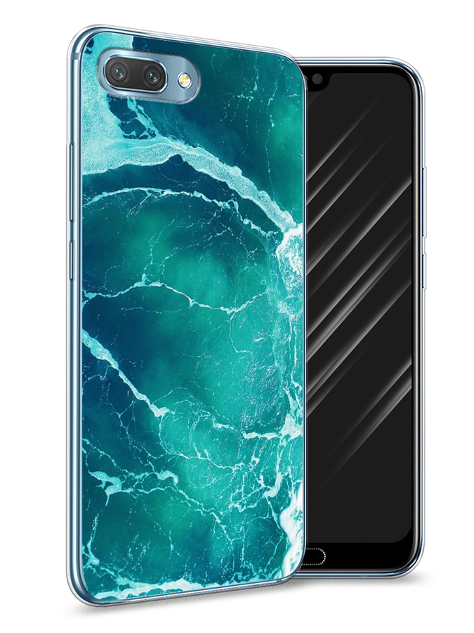 

Чехол Awog на Honor 10 "Изумрудный океан", Голубой;синий, 65350-4