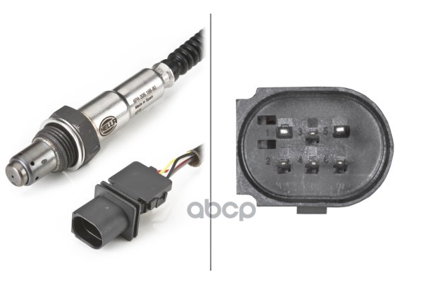 

Лямбда-зонд SMART BMW CHRYSLER CITROEN EVOBUS HELLA 6PA009166801