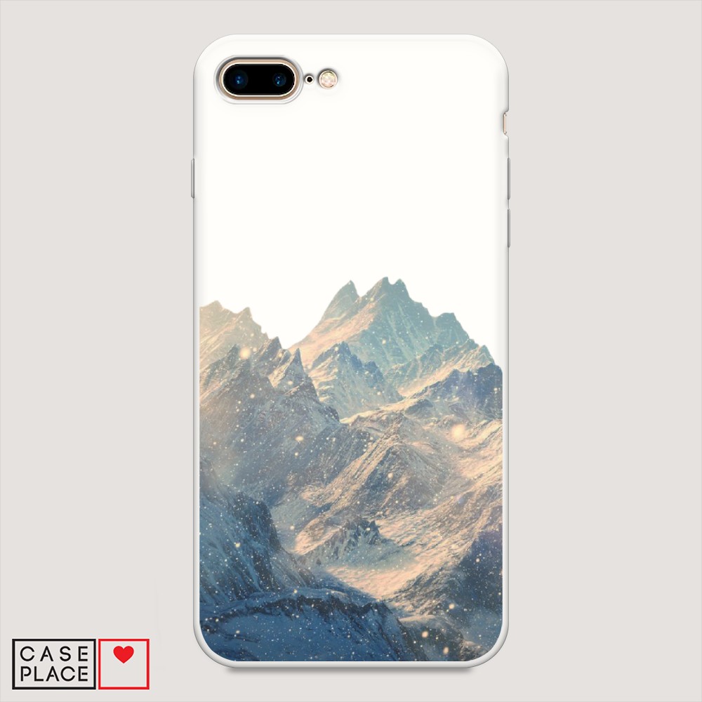 

Чехол Awog на Apple iPhone 8 Plus / Айфон 8 Plus "Горы арт 2", Разноцветный, 10957-1