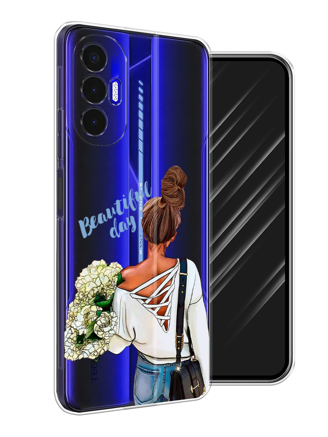 

Чехол Awog на Tecno Pova 3 "Beautiful day vector", Разноцветный, 301550-6