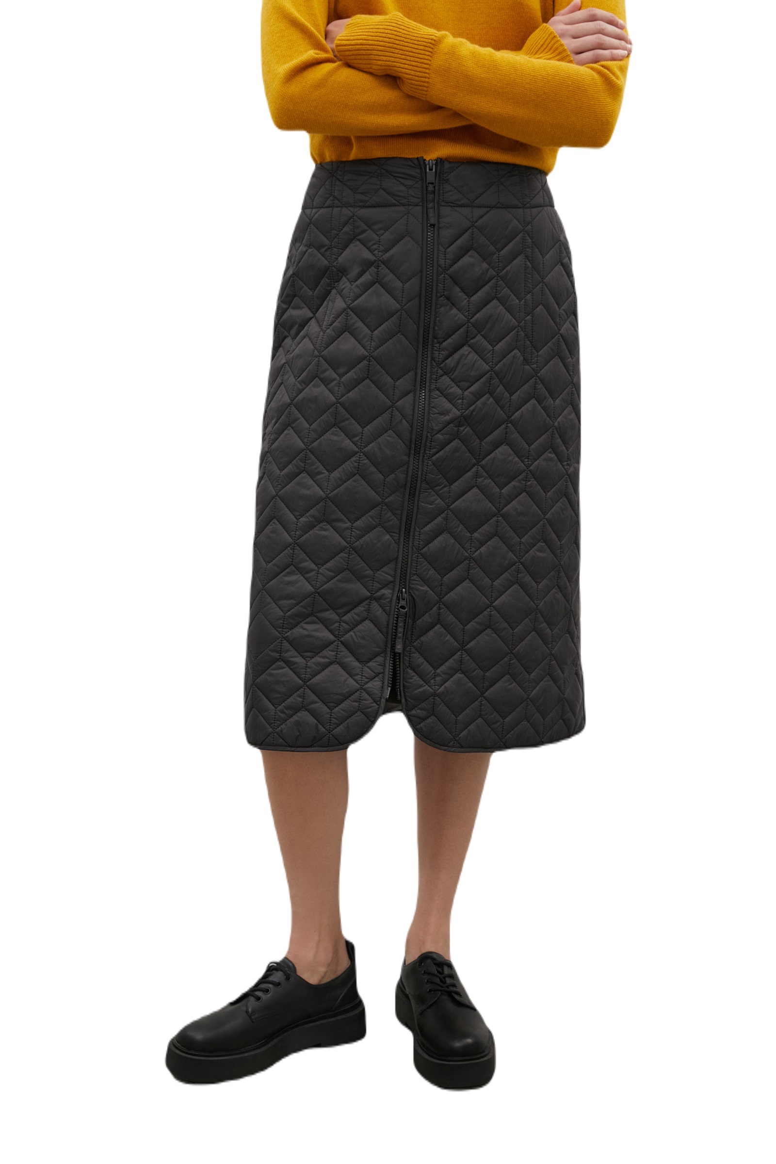 

Юбка женская Finn Flare FAC110120 черная 2XL, Черный, FAC110120