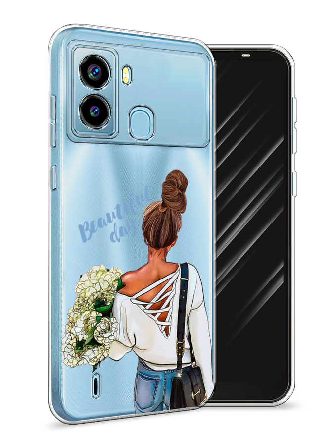 

Чехол Awog на Tecno Pop 6 "Beautiful day vector", Разноцветный, 302050-6