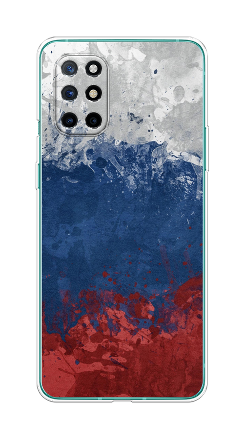 

Чехол Awog на OnePlus 8T / ВанПлас 8T "Флаг России неровный", Белый;синий;красный, 151150-5