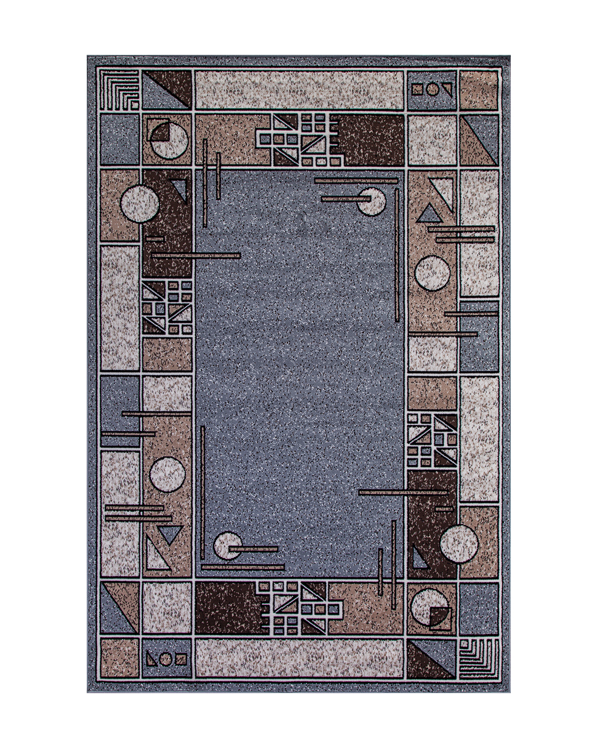 

Ковёр Merinos Sierra 80x150 прямоугольный тёмно-синий, тёмно-коричневый Albina 3