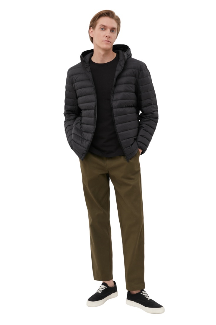 

Куртка мужская Finn Flare BAS-20064 черная 3XL, BAS-20064