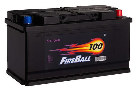 Аккумулятор  FIRE BALL 6ст- 100  (0) Аз ( 810A R )