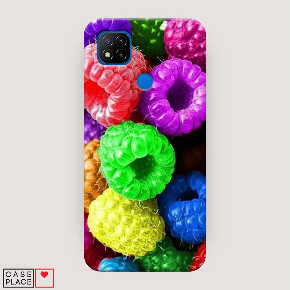 

Пластиковый чехол "Разноцветная малина" на Xiaomi Redmi 9C, 39020-7