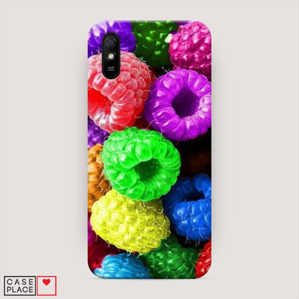 

Пластиковый чехол "Разноцветная малина" на Xiaomi Redmi 9A, 38920-7