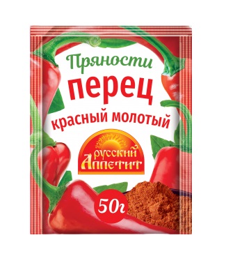 Перец Русский аппетит красный молотый 50 г 51₽