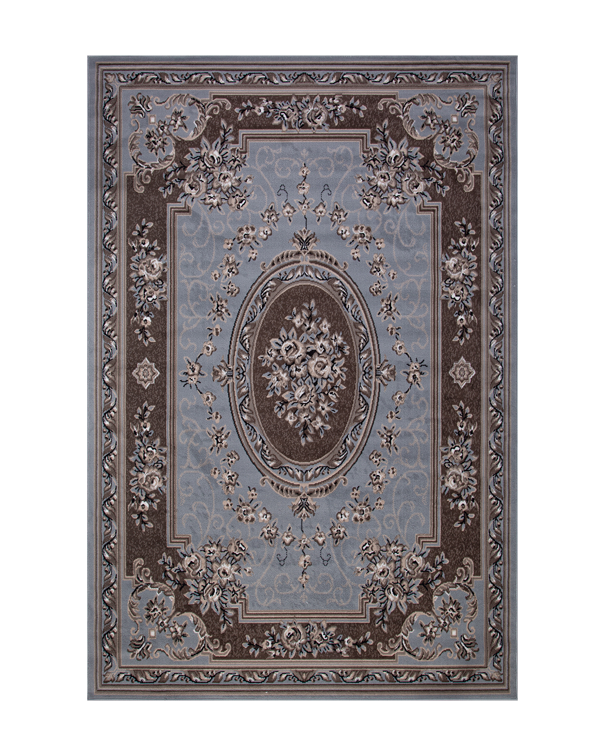 

Ковёр Merinos Sierra 150x300 прямоугольный тёмно-синий тёмно-коричневый 5444