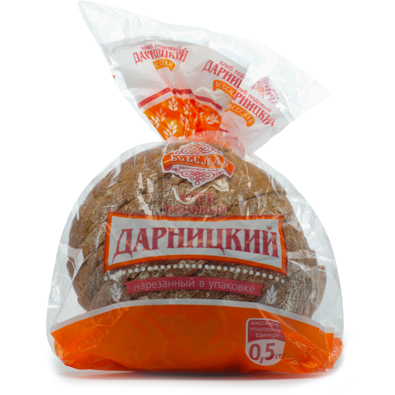 

Хлеб черный Всеслав Дарницкий 500 г, Дарницкий