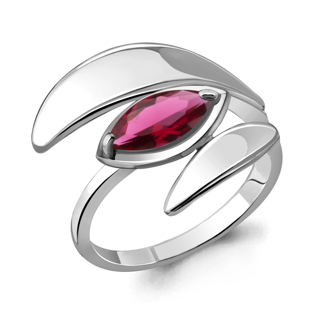 

Кольцо из серебра с рубеллитом р. 19,5 Aquamarine 69196604_925_р, 69196604_925_р