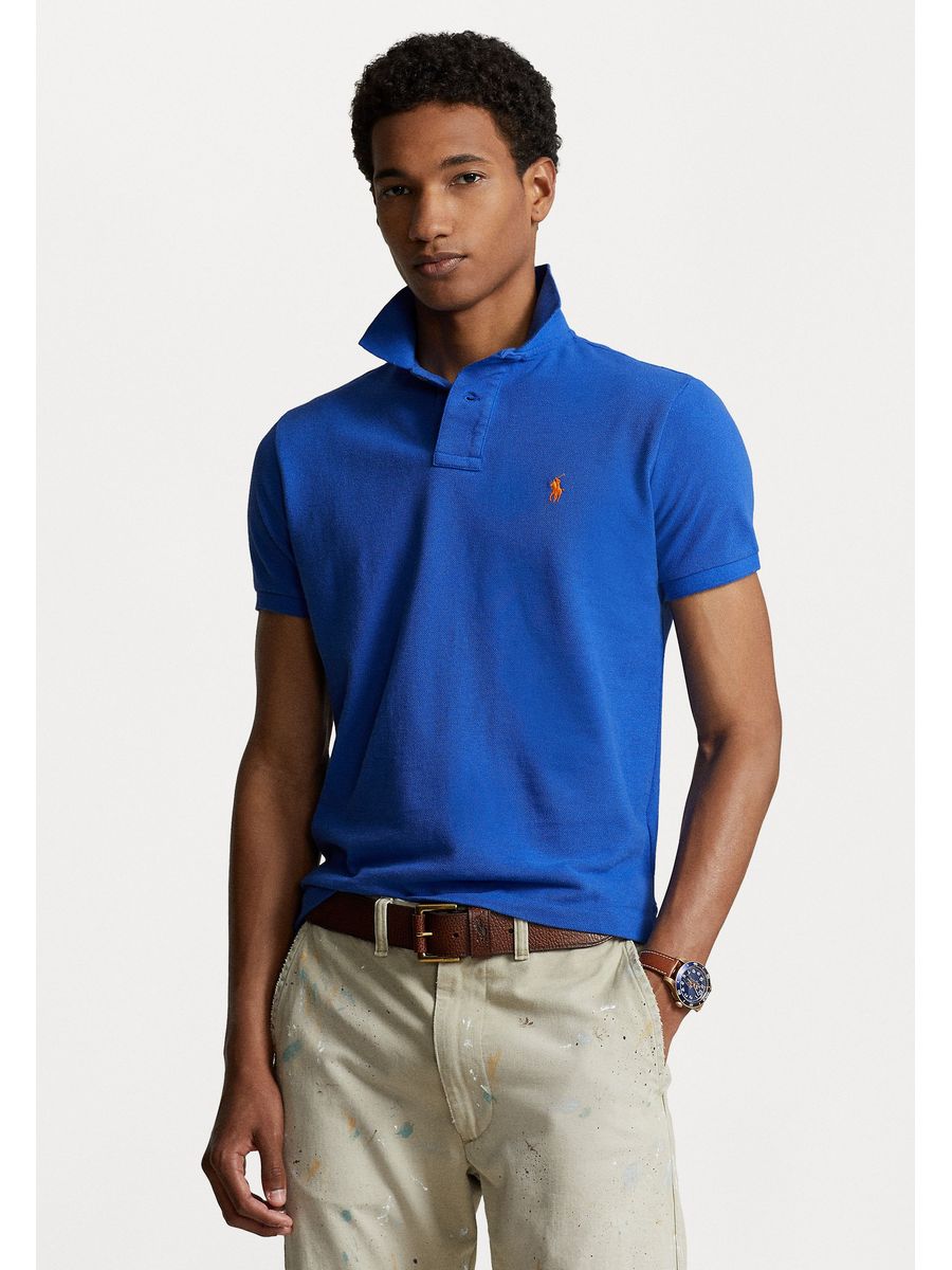 

Футболка мужская Polo Ralph Lauren ZZO12Y540 синяя XL, Синий, ZZO12Y540