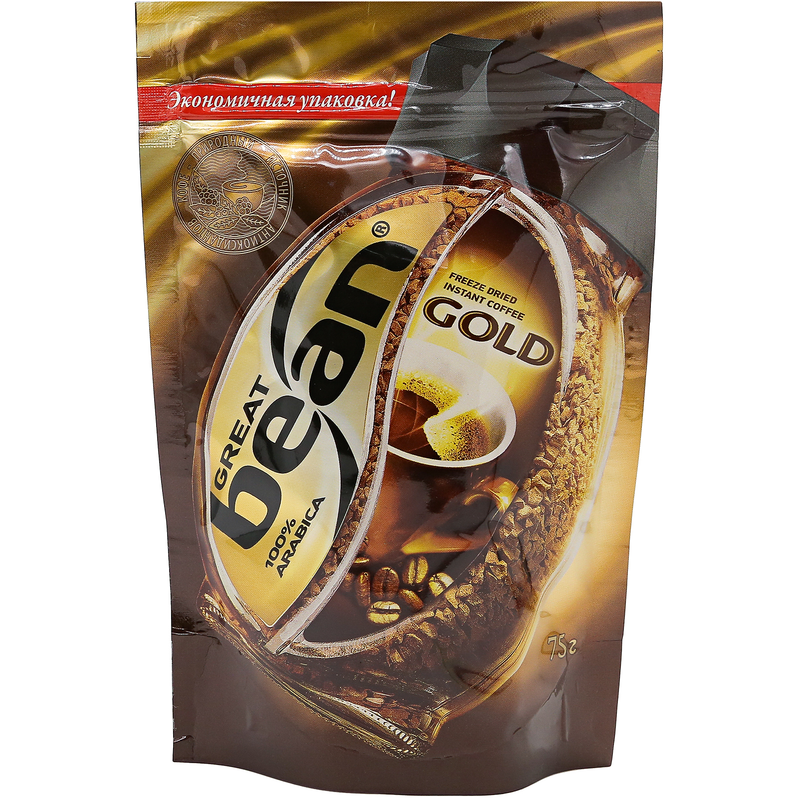 

Кофе Great Bean Gold растворимый 75 г