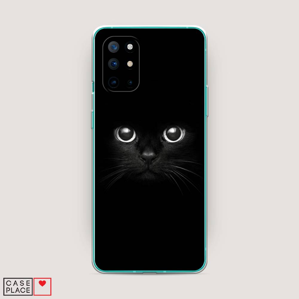 

Чехол Awog на OnePlus 8T / ВанПлас 8T "Взгляд черной кошки", Черный, 151150-1