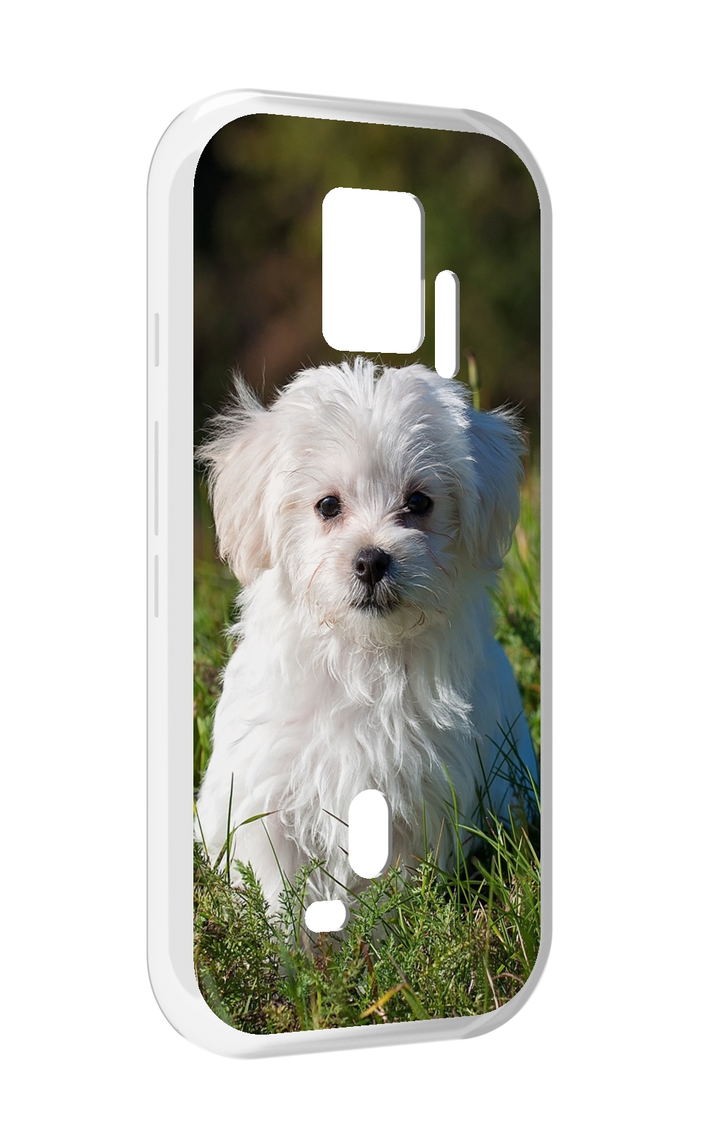 

Чехол MyPads мальтииская-болонка для ZTE Nubia Red Magic 7S Pro, Прозрачный, Tocco