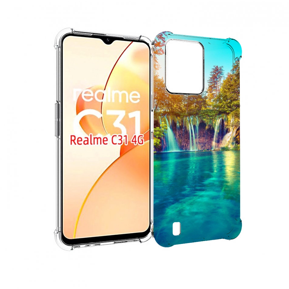 

Чехол MyPads Водапад-2 для OPPO Realme C31, Прозрачный, Tocco