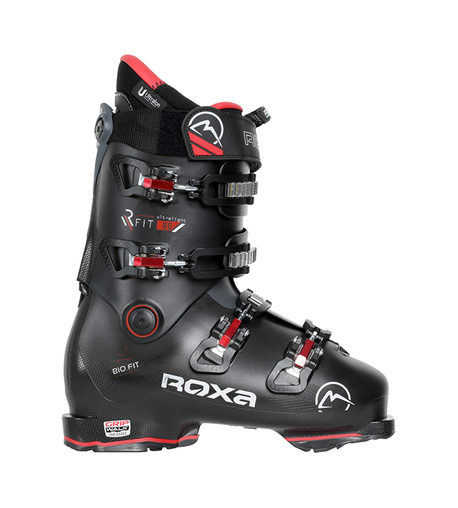 Горнолыжные ботинки Roxa Rfit 80 Rtl Black/Black/Red 23/24, 27.5