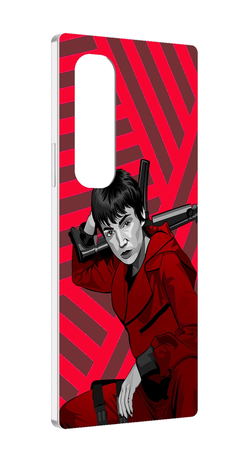 

Чехол MyPads Токио-бумажный-дом для Samsung Galaxy Z Fold 4 (SM-F936), Прозрачный, Tocco