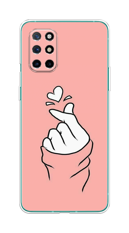 

Чехол Awog на OnePlus 8T / ВанПлас 8T "Любовь-щелк", Оранжевый, 151150-7