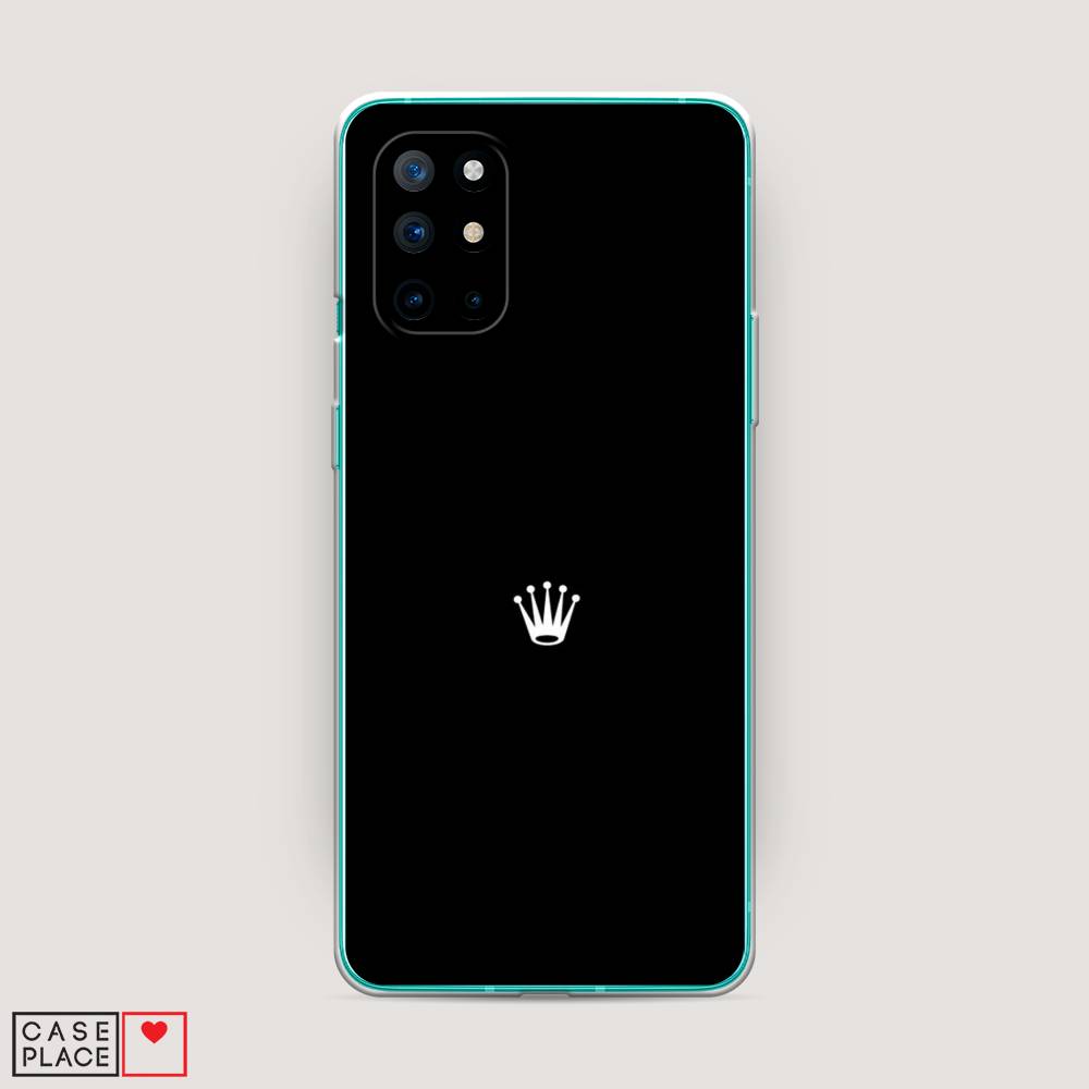 фото Чехол awog "белая корона на черном фоне" для oneplus 8t